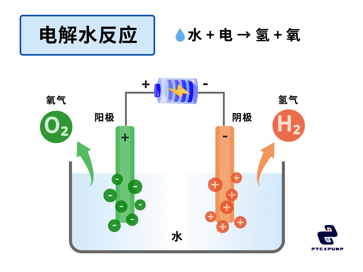 电解水反应