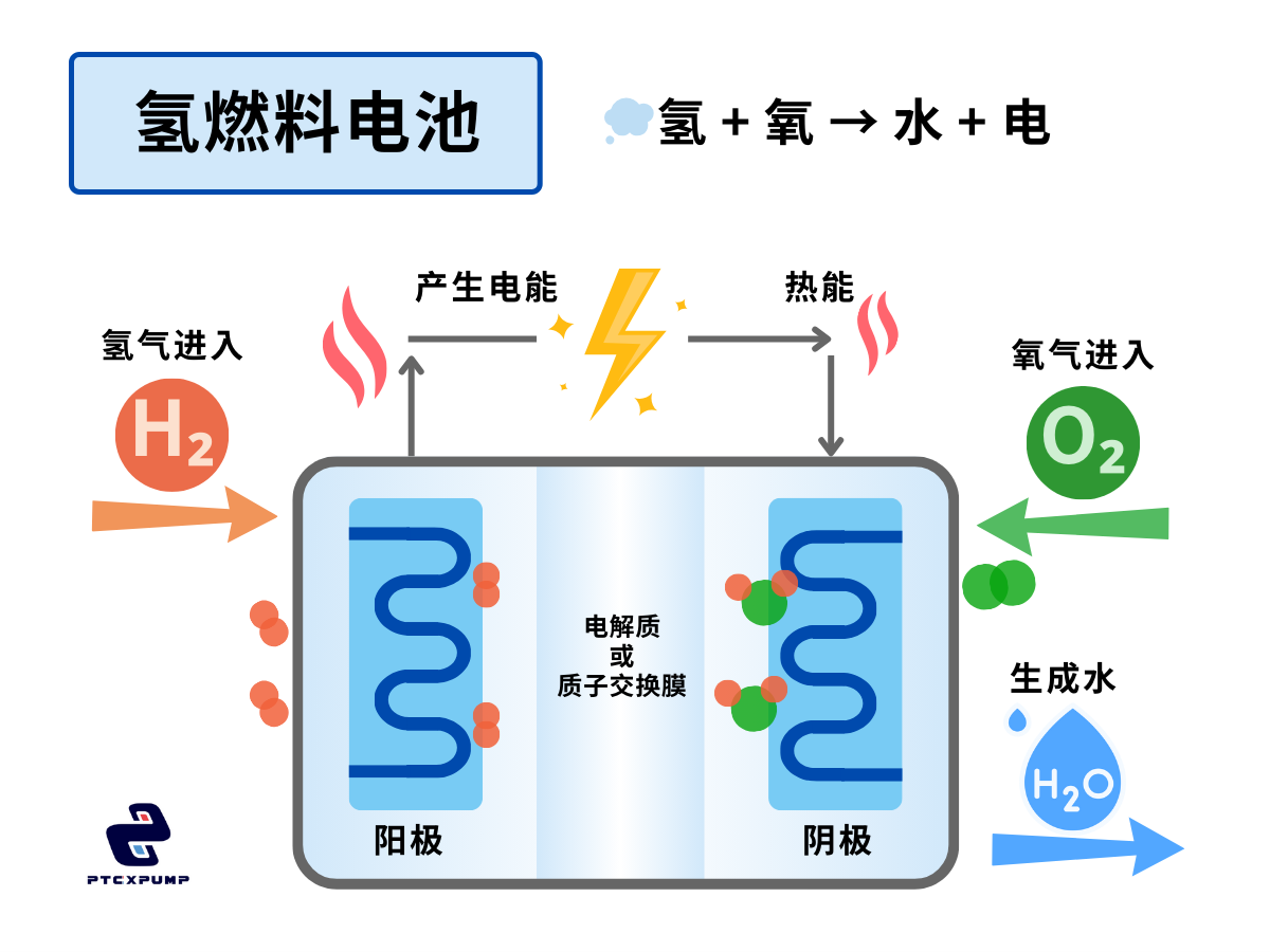 燃料电池的工作原理