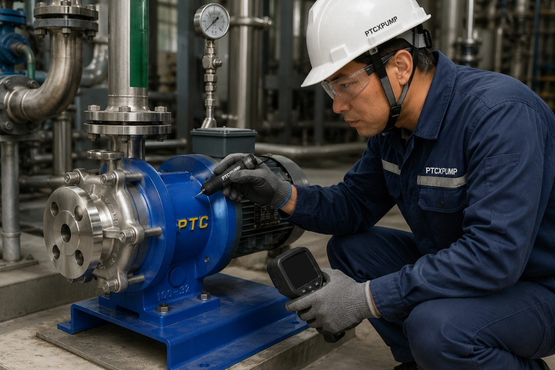 Causes of Magnetic Drive Pump Noise & Vibration | PTCXPUMP