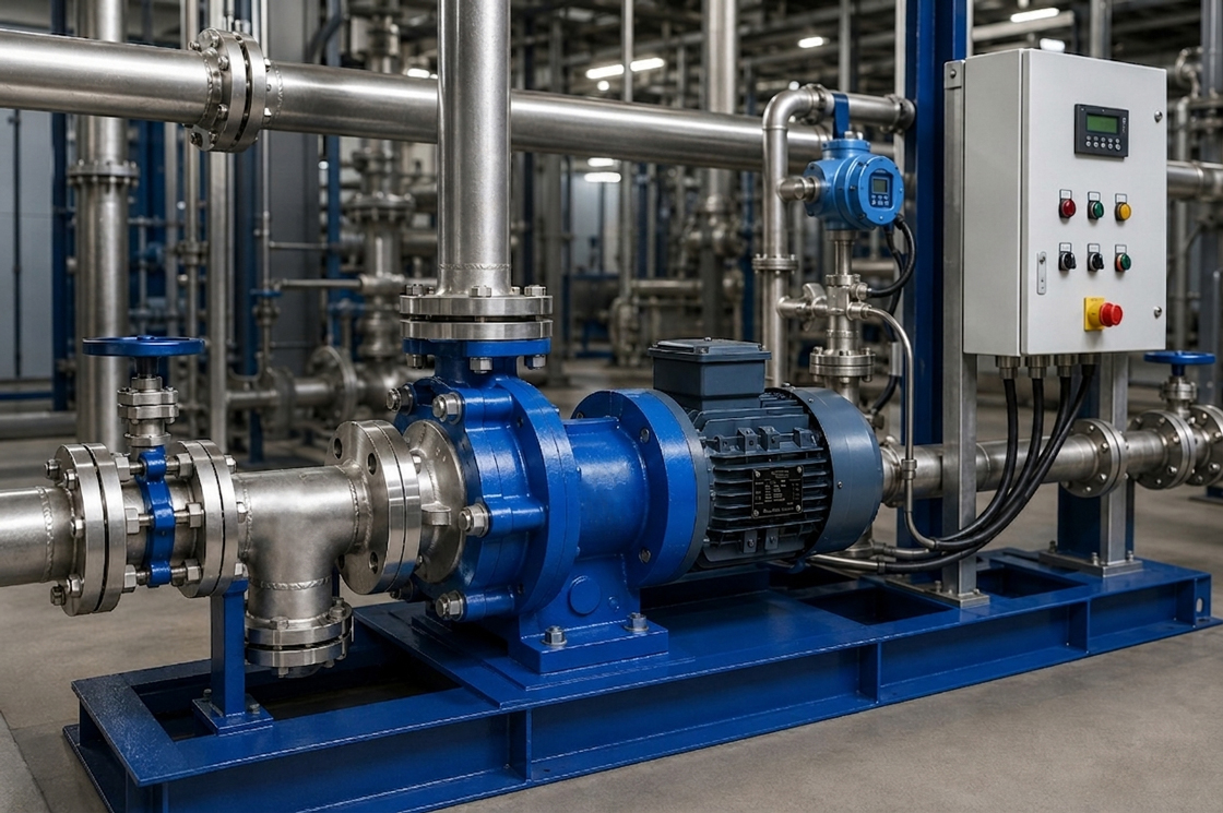 Causes of Magnetic Drive Pump Noise & Vibration | PTCXPUMP